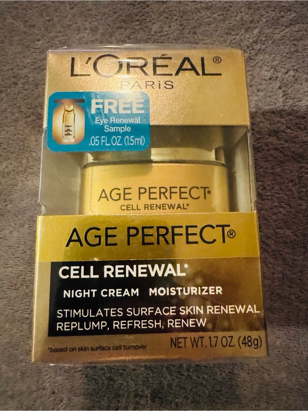 L’Oreal Age Perfect Cell Renewal Night Cream Moisturizer